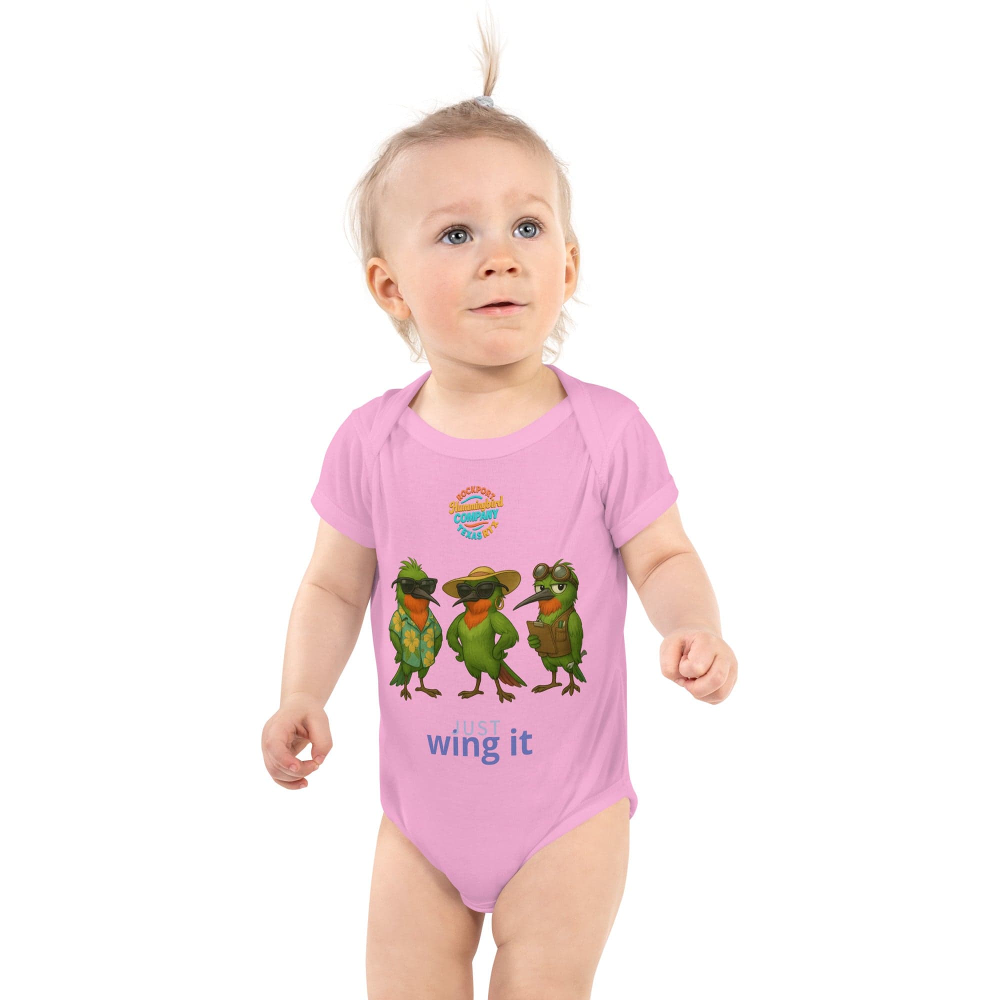 Baby-Just Wing It Bird Trio Bodysuit – Hummingbird Company