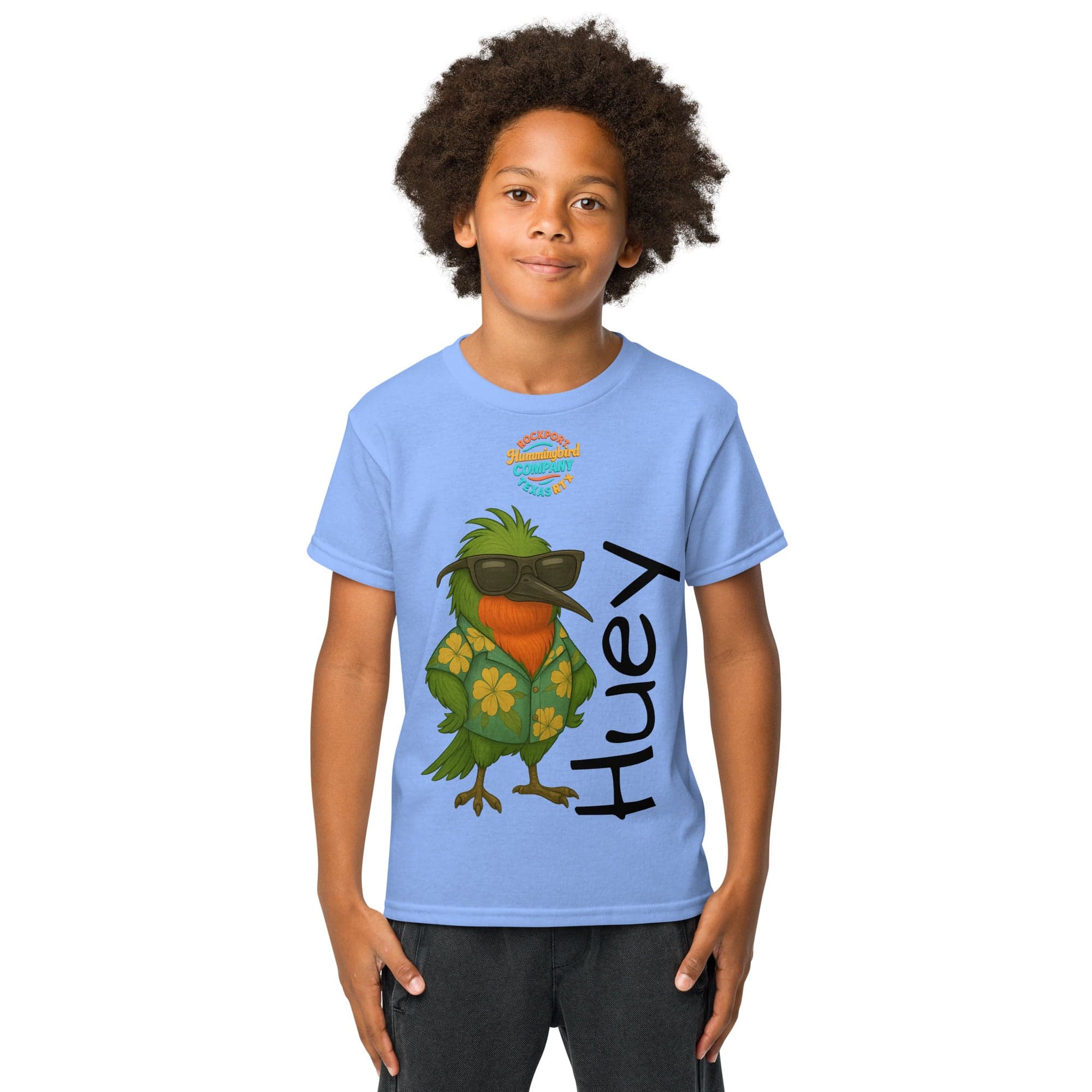 Kids-Huey Island Vibes Tee – Rockport's Coolest Bird