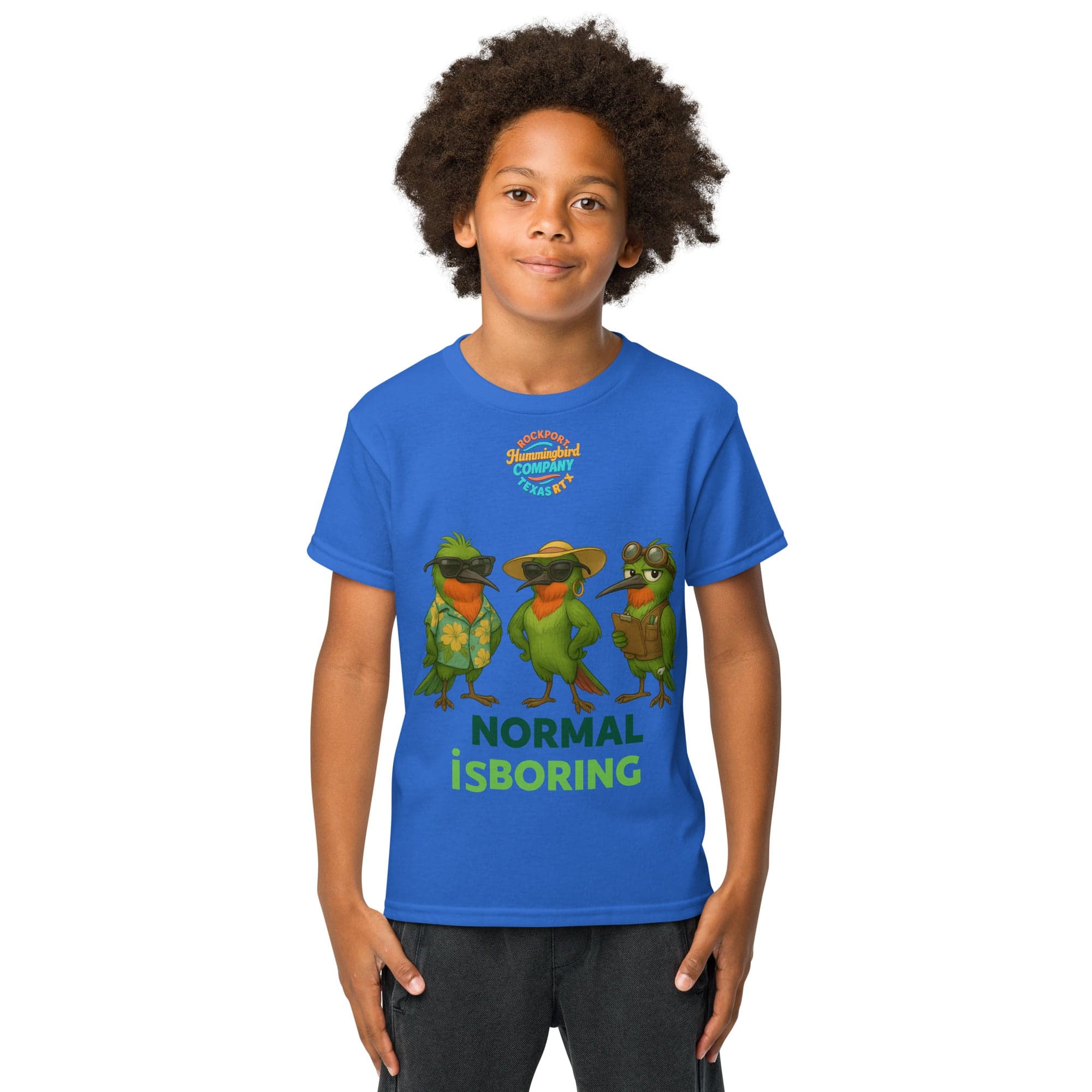 Kids-Normal Is Boring Tee – Quirky Bird Squad