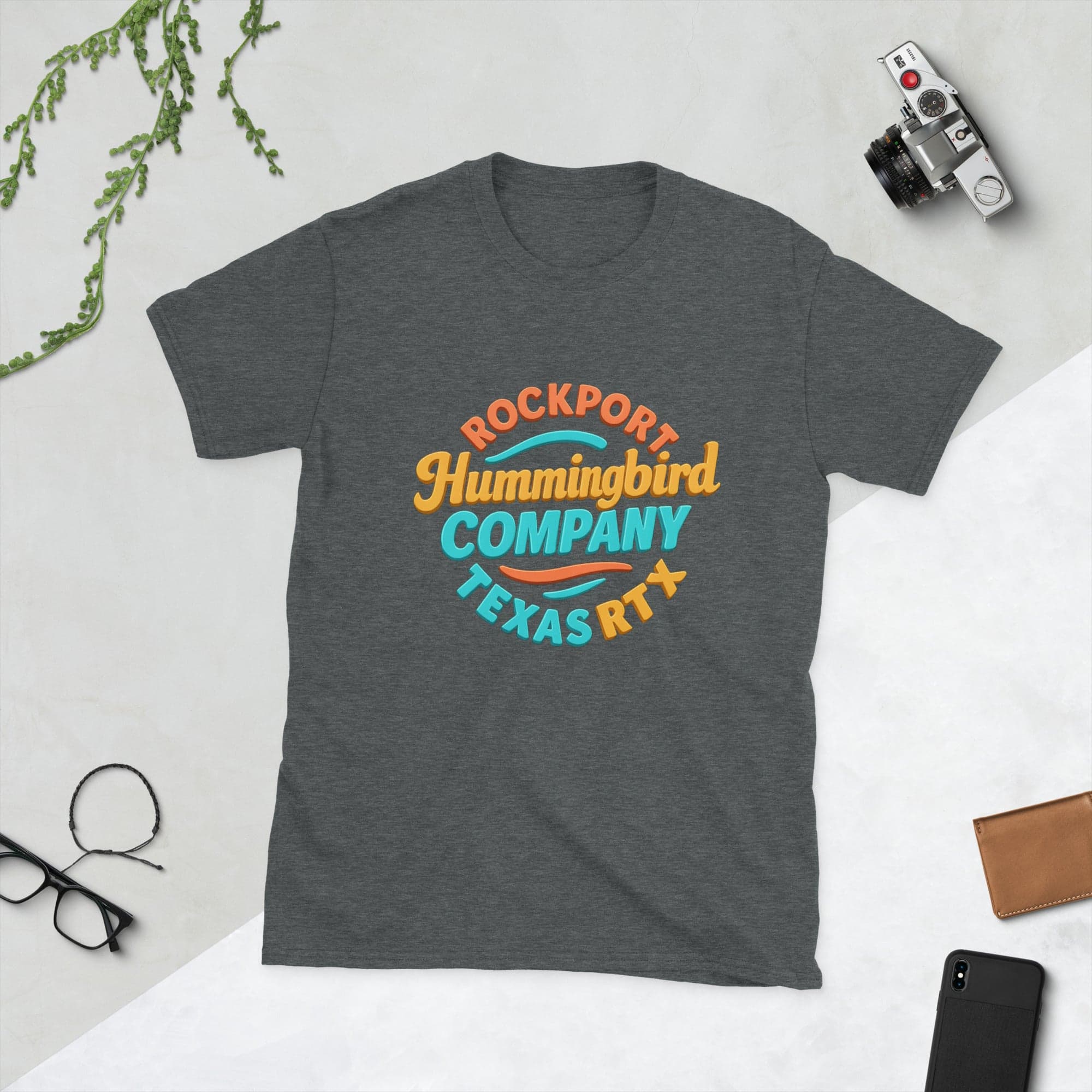 Tee - Rockport Hummingbird Co. – Bold. Local. LegendaryShort-Sleeve Unisex T-Shirt