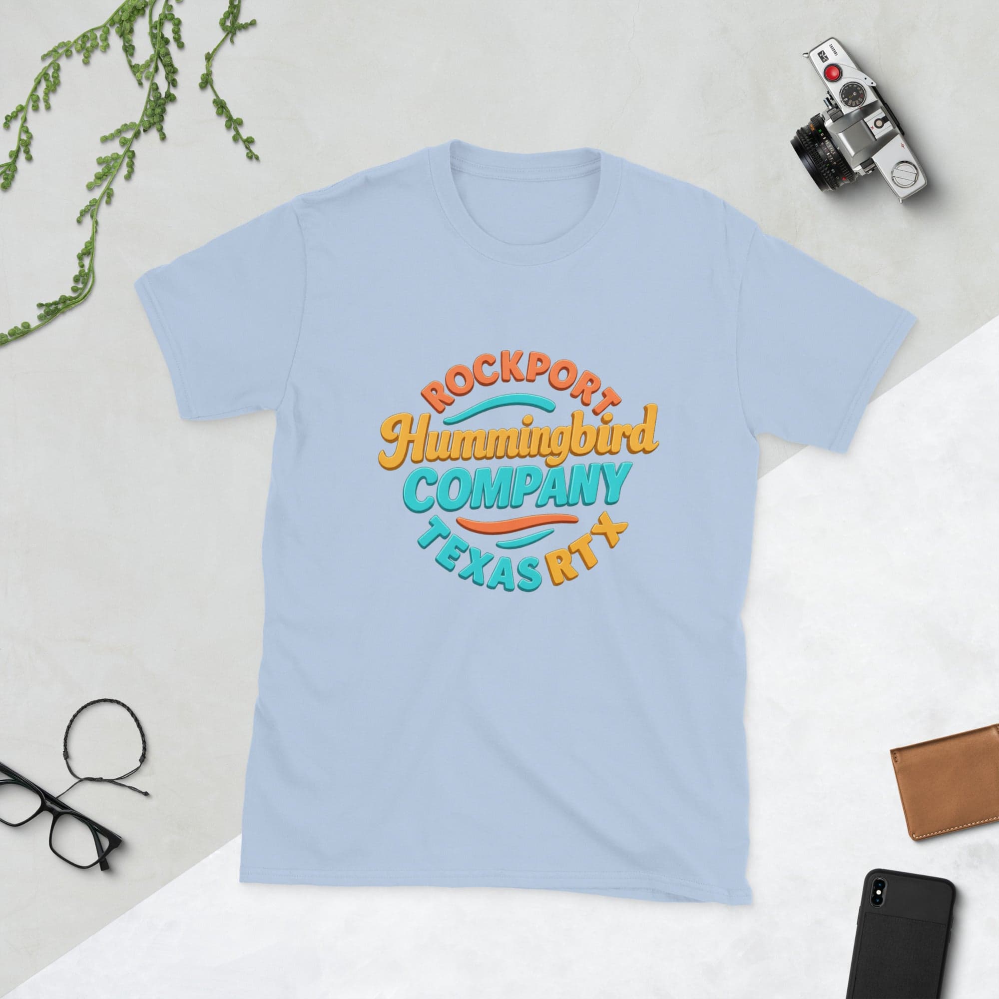 Tee - Rockport Hummingbird Co. – Bold. Local. LegendaryShort-Sleeve Unisex T-Shirt