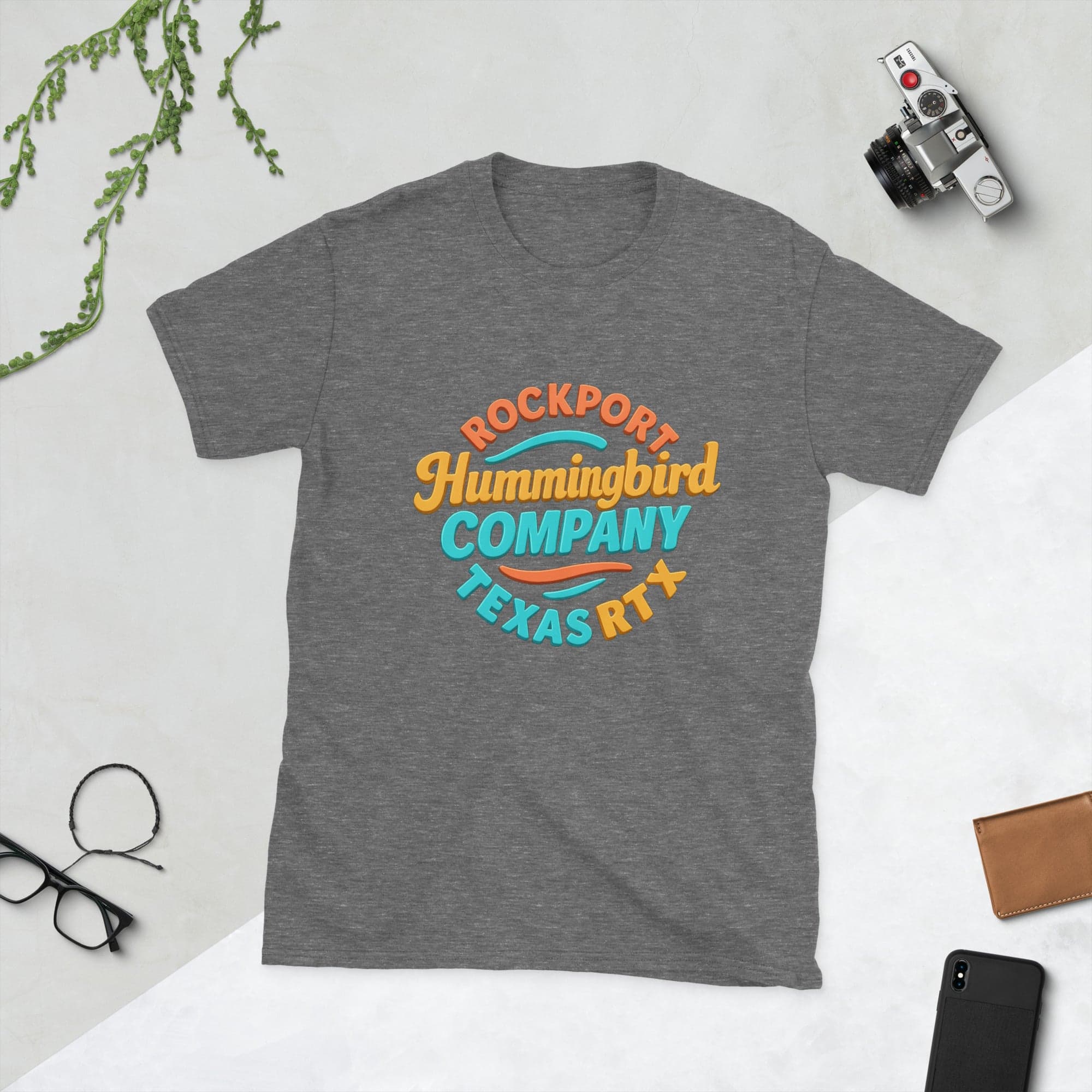 Tee - Rockport Hummingbird Co. – Bold. Local. LegendaryShort-Sleeve Unisex T-Shirt