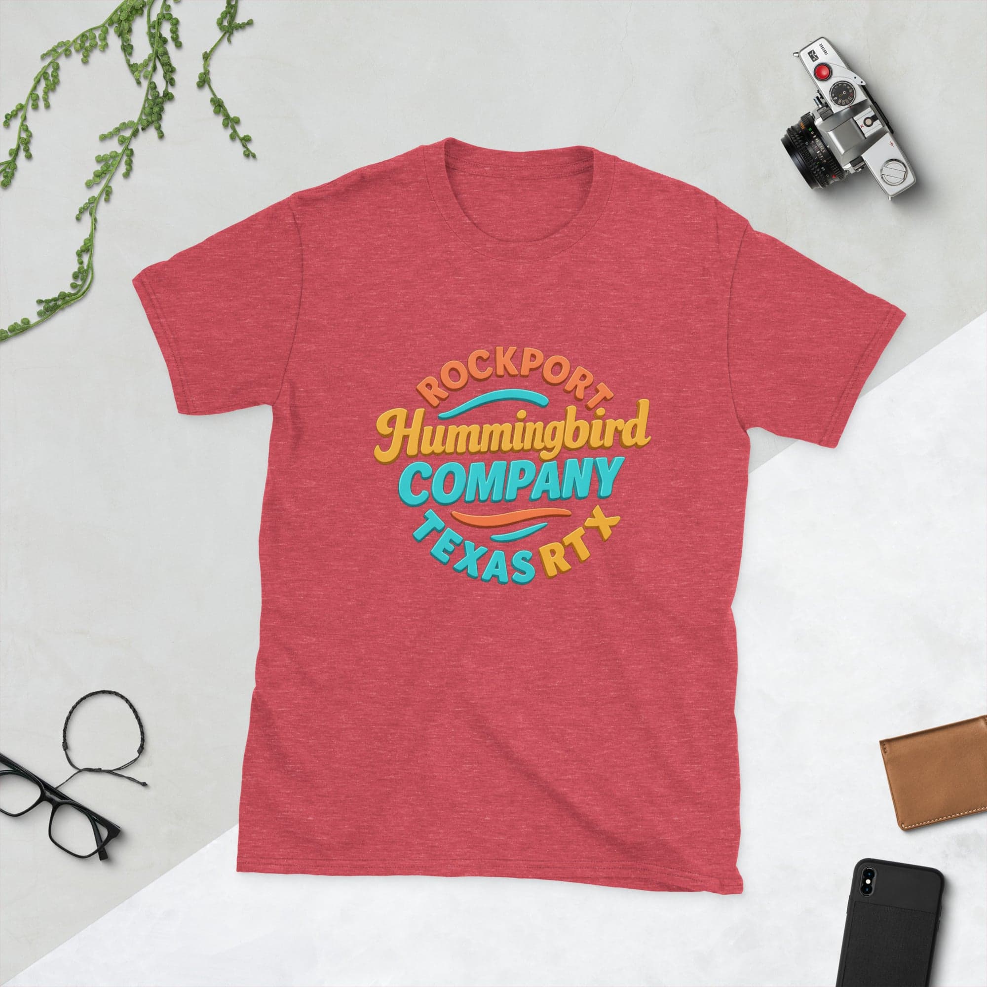 Tee - Rockport Hummingbird Co. – Bold. Local. LegendaryShort-Sleeve Unisex T-Shirt