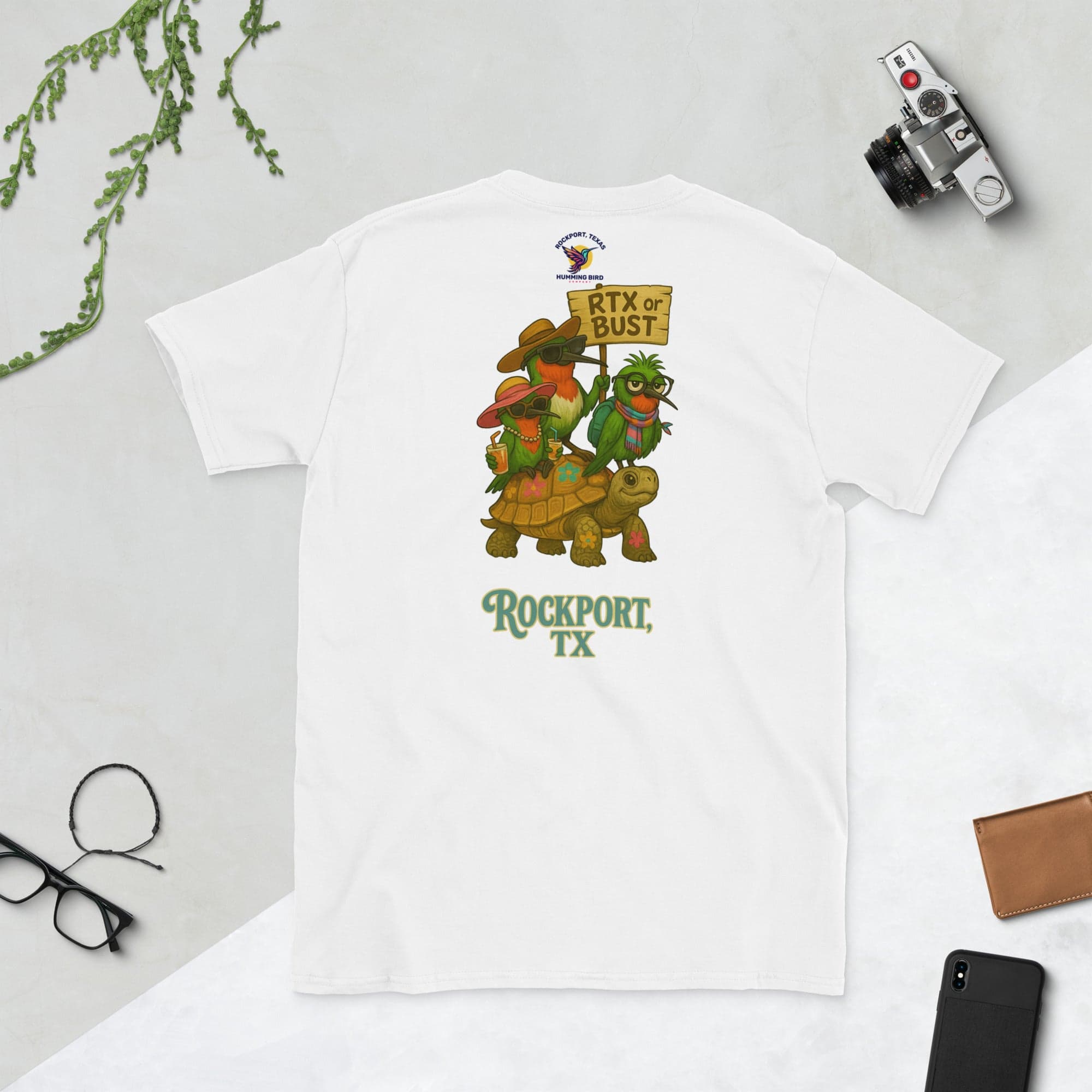 Tee - RTX or Bust” Hummingbird – Gulf Coast Adventure Short-Sleeve Unisex T-Shirt