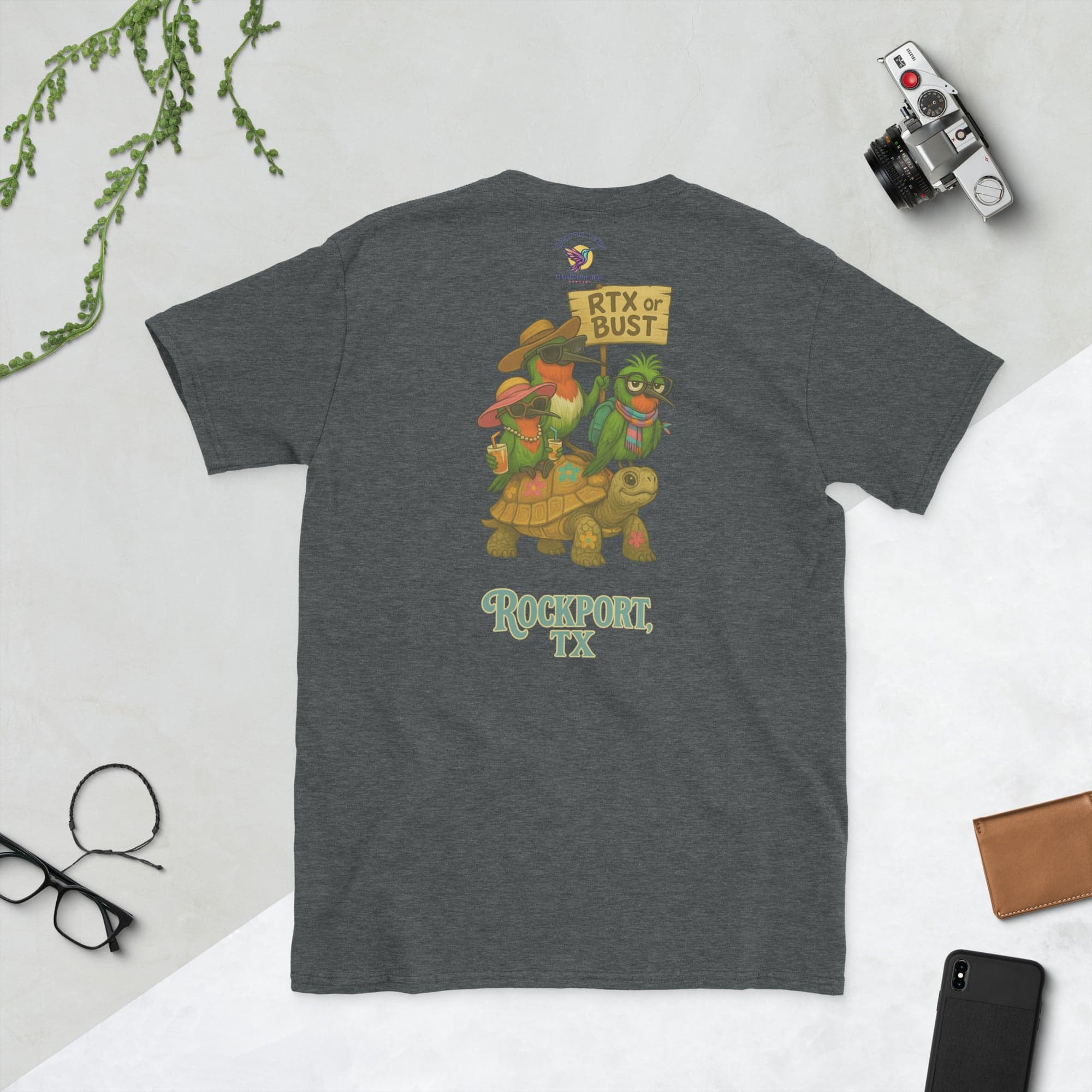 Tee - RTX or Bust” Hummingbird – Gulf Coast Adventure Short-Sleeve Unisex T-Shirt