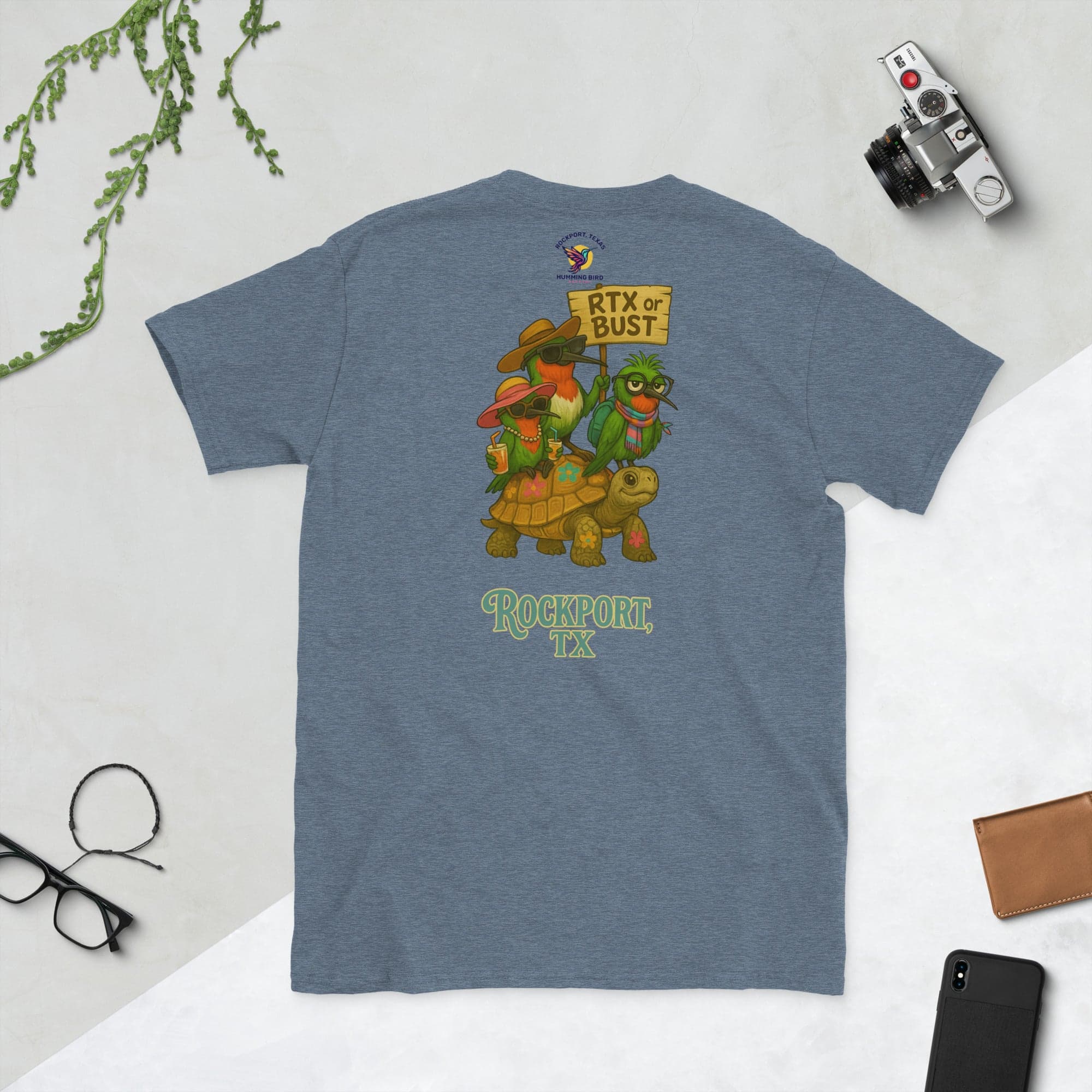 Tee - RTX or Bust” Hummingbird – Gulf Coast Adventure Short-Sleeve Unisex T-Shirt