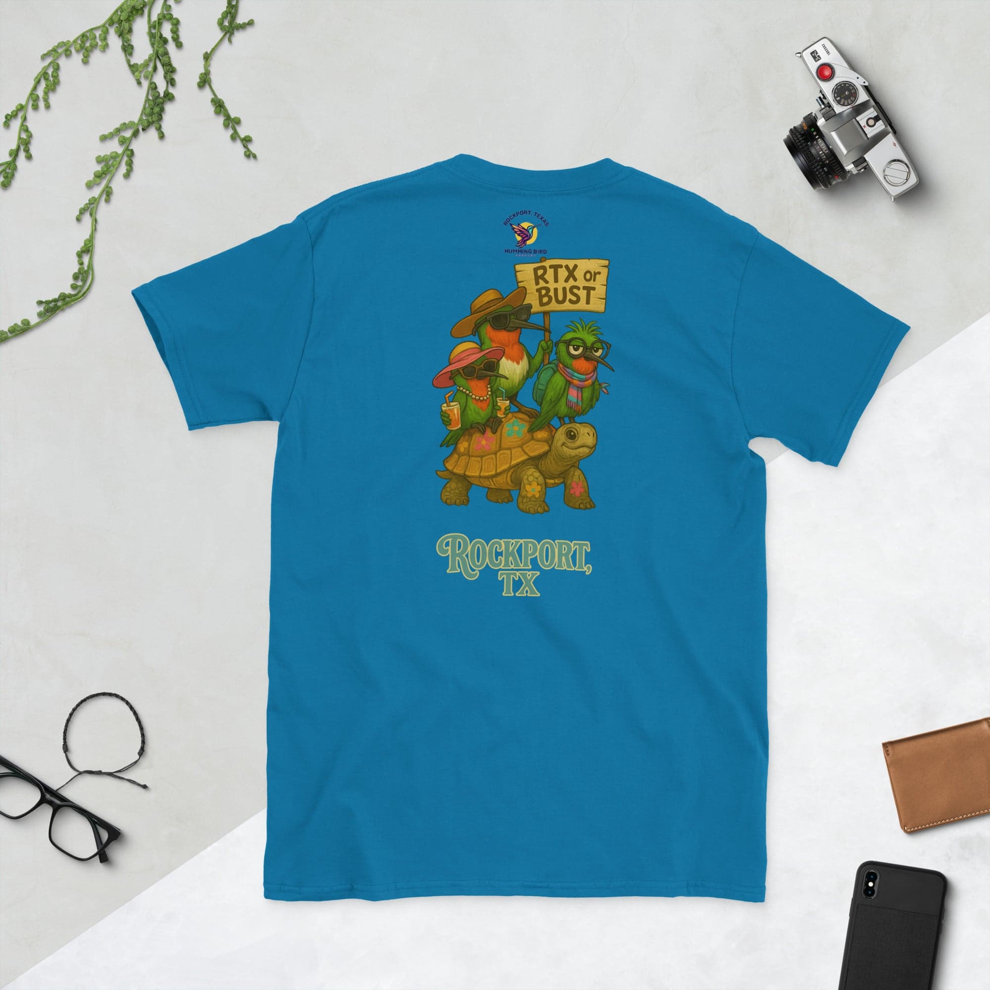 Tee - RTX or Bust” Hummingbird – Gulf Coast Adventure Short-Sleeve Unisex T-Shirt