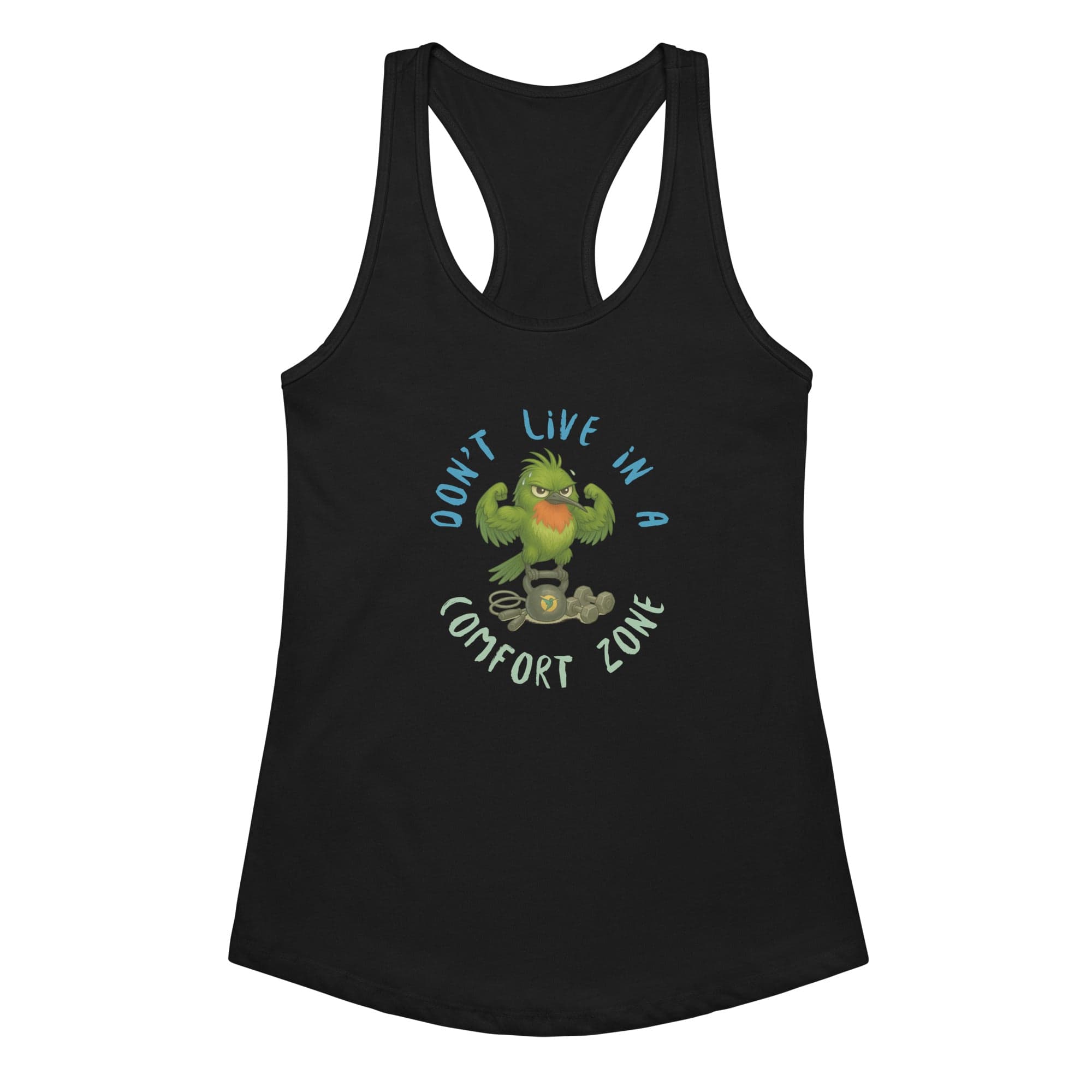 Tee - ZuZu Unflappable Racerback Tank Women’s fitted– Hummingbird Company