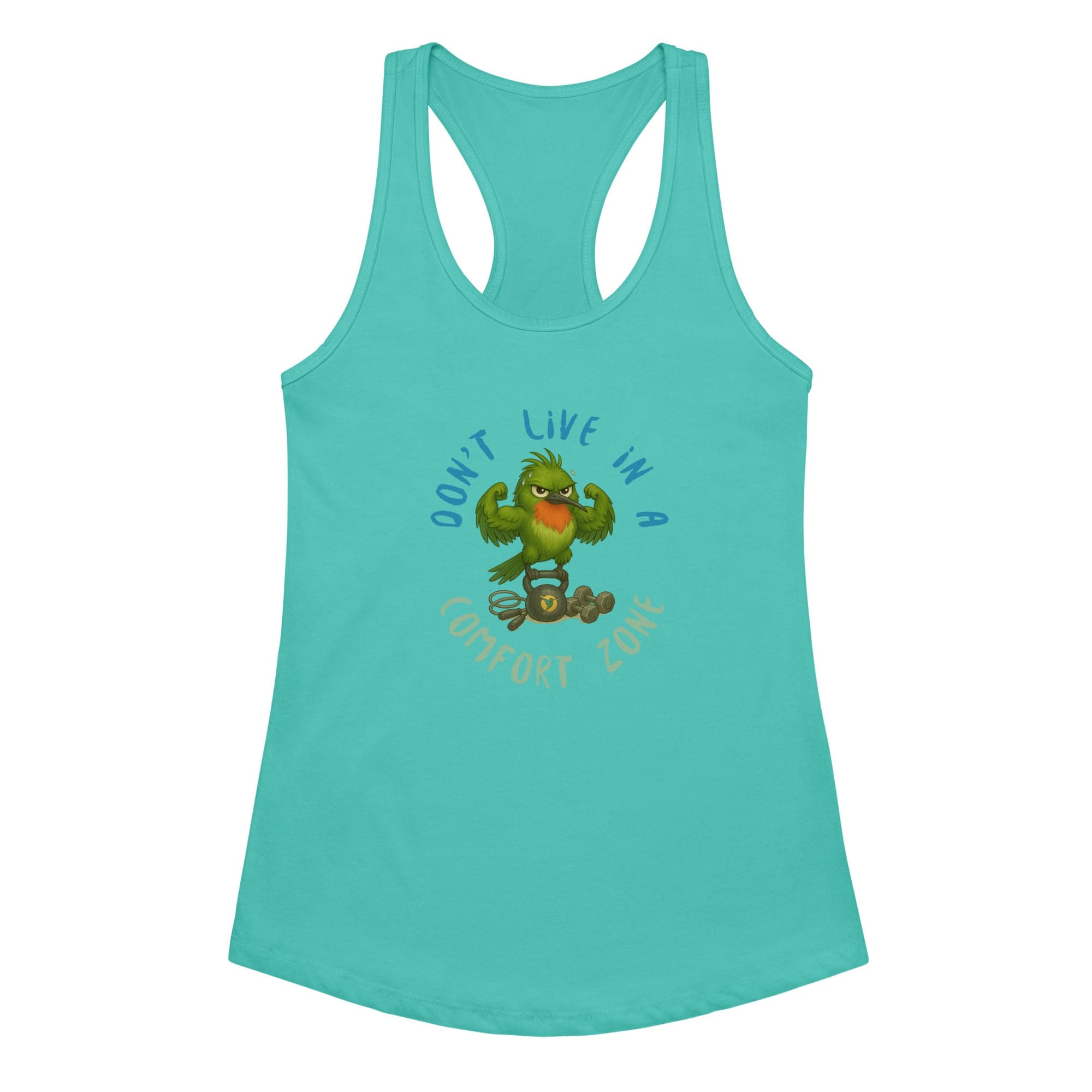 Tee - ZuZu Unflappable Racerback Tank Women’s fitted– Hummingbird Company