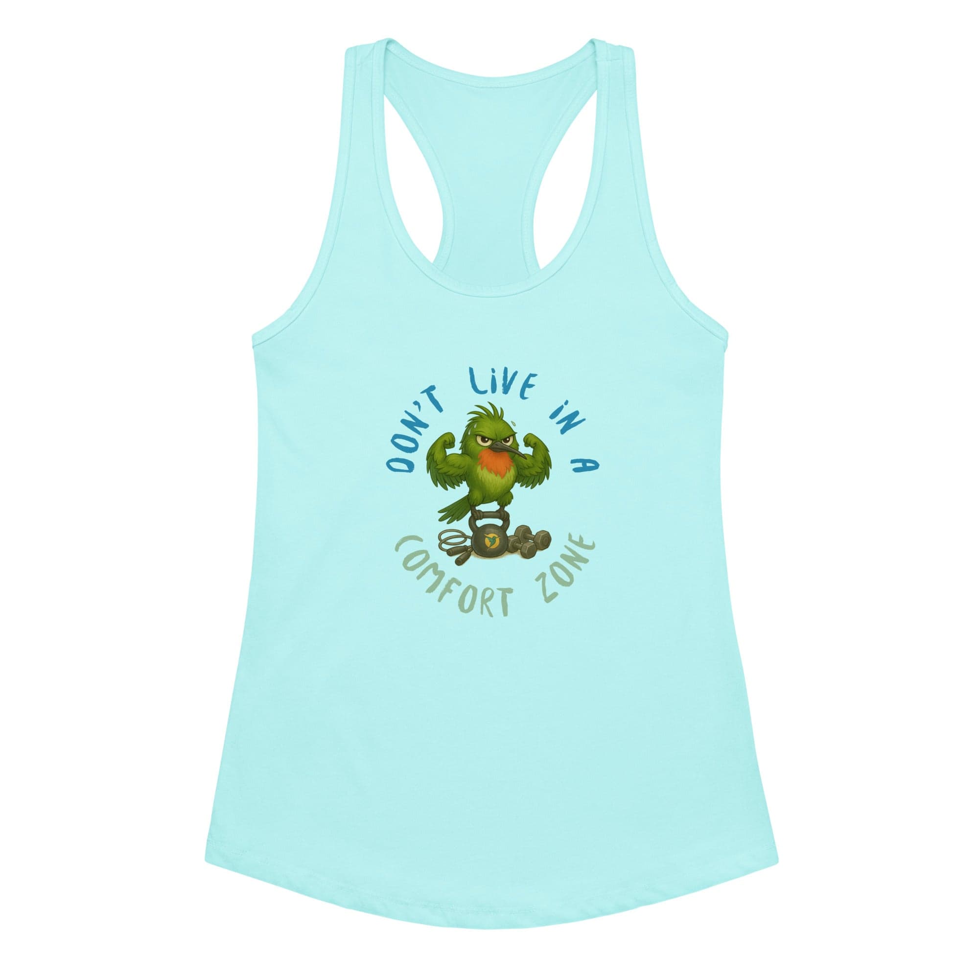 Tee - ZuZu Unflappable Racerback Tank Women’s fitted– Hummingbird Company