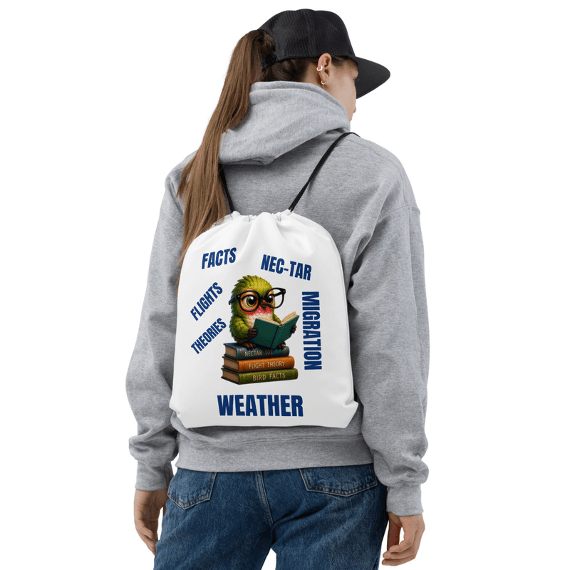 Tink-Studious Thinker Drawstring bag