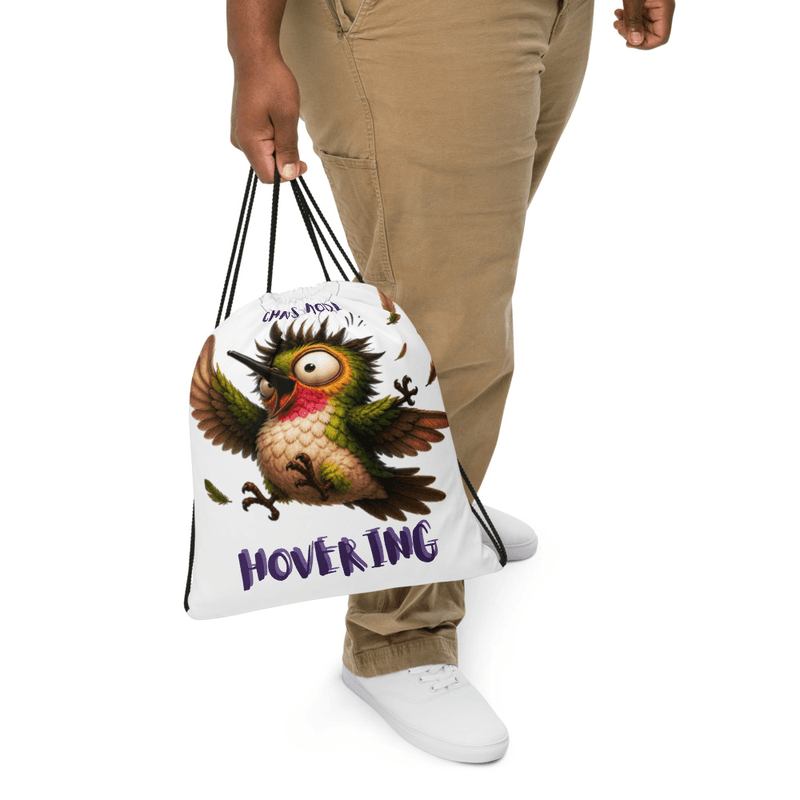 Zip-Chaos Mode Drawstring bag