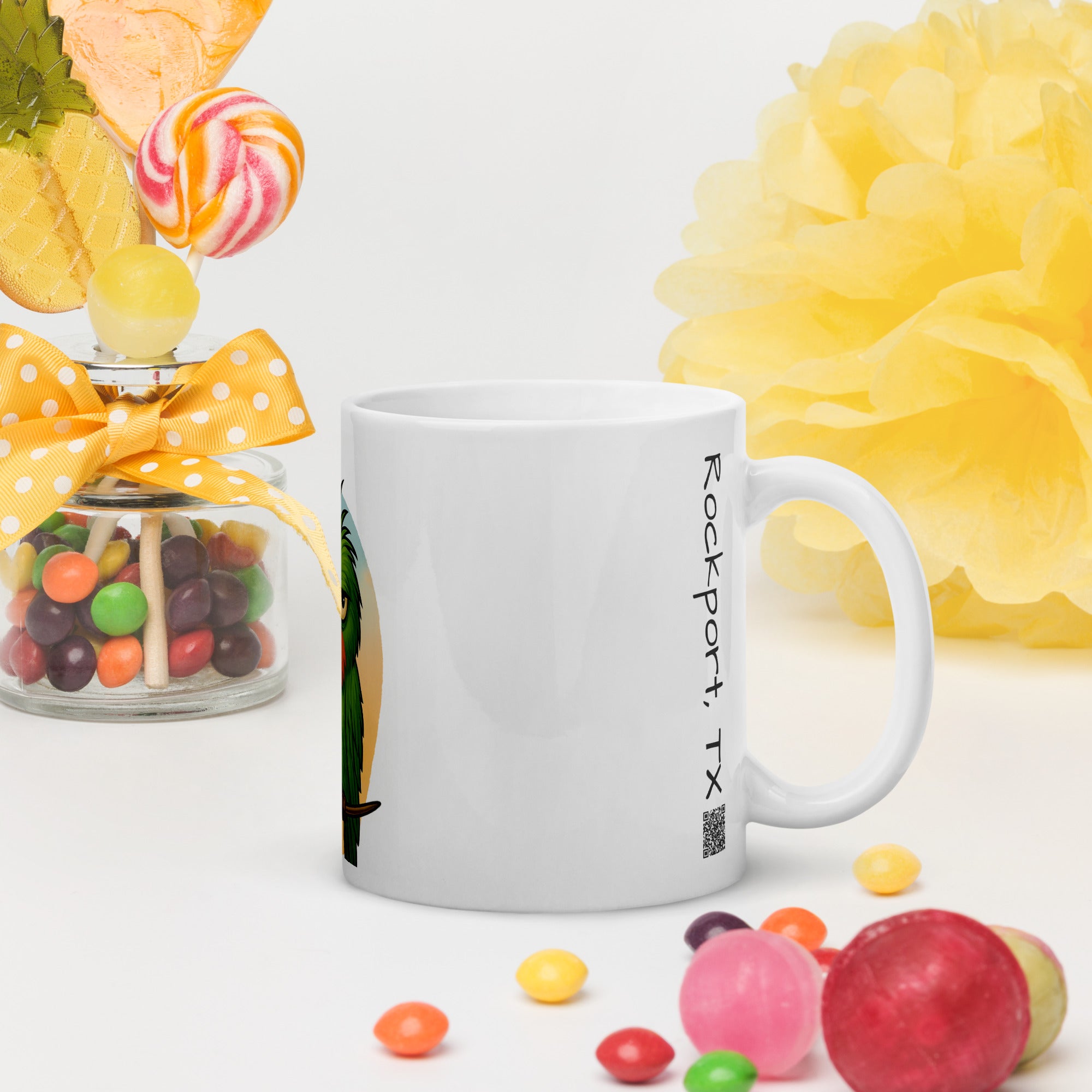 Mug - Wings Don’t Flap ’Til the Cup’s Empty – Grumpy Bird