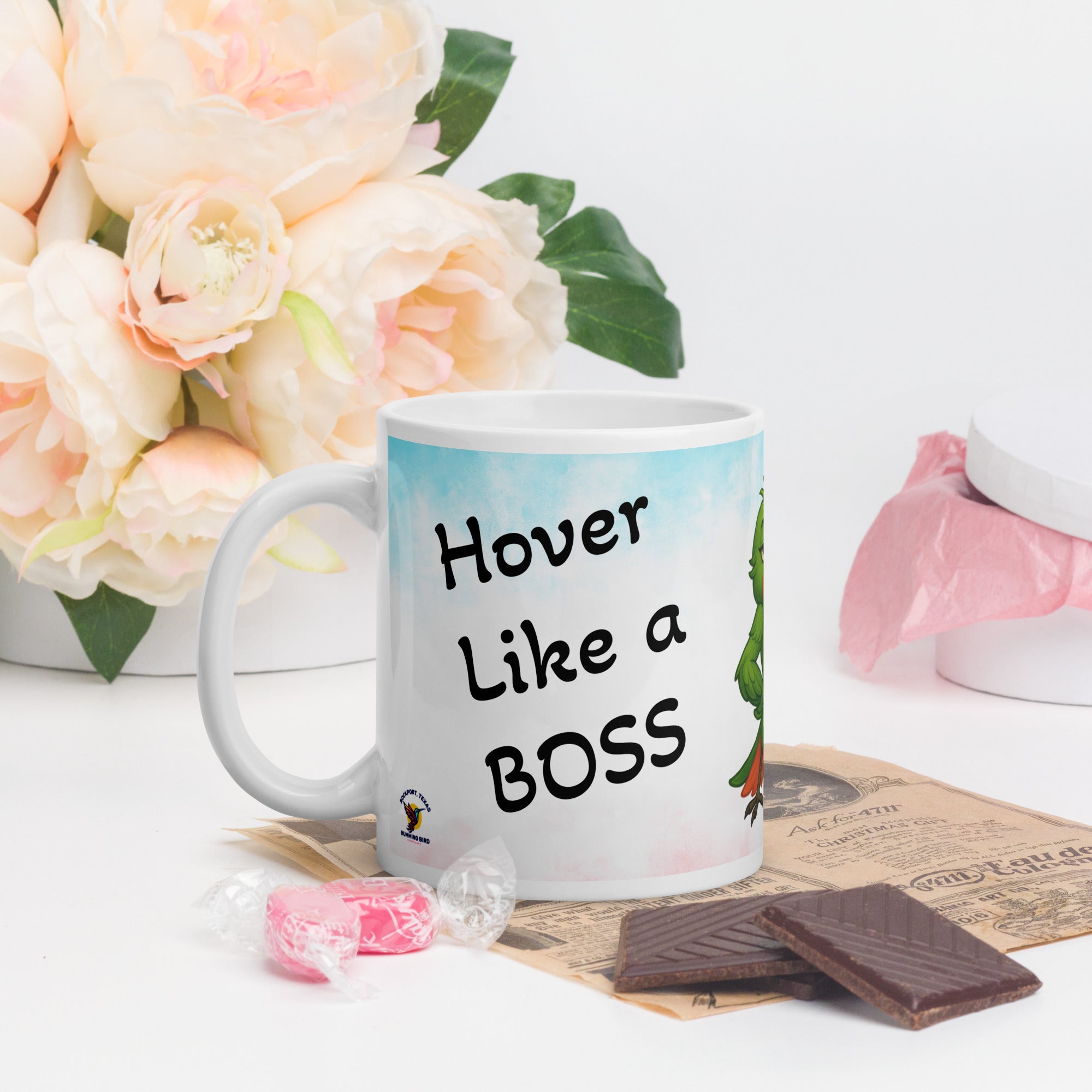 Mug-ZuZu “Hover Like a Boss” – Queen of the Feeder Lane
